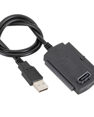 USB 2 0 to IDE   SATA Hard Disk Adapter Cable  Cable Length  50cm